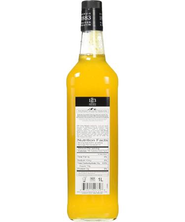 Maison Routin 1883 Mango Syrup Glass Bottle 1000 Milliliter - Buy Online on GoSupps.com