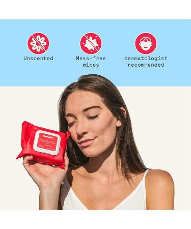 Duradry Antiperspirant Wipes - Maximum Strength for Hands & Feet - Deodorizing Sweat Wipes - Dermatologist Recommended - Unscented - Buy Online on GoSupps.com