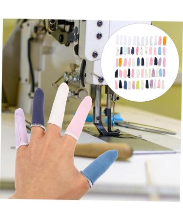 FRCOLOR 60pcs Pure Finger Cots Reusable Cut Resistant Finger Protectors for Sewing & Household Use - Buy Online on GoSupps.com