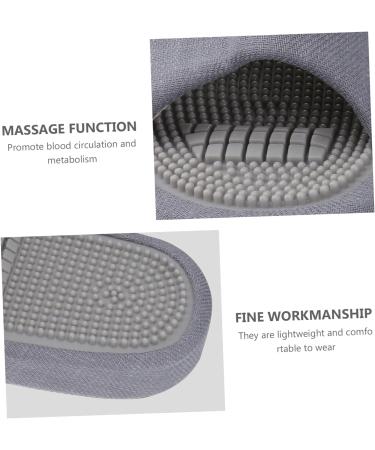 FRCOLOR 2 Pairs Massage Slippers Maple Leaf Silicone Mould Slippers for Women Indoor Massager for Feet Sandals Slippers for Women Indoor Slippers Massage Slippers Household EVA 9.5x2pcs Blue X 2 Pieces - Buy Online on GoSupps.com