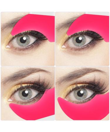 7pcs Silicone Mascara Eyelash Shield Applicator Guide Tool Set for Women - 3 in 1 Eyelash, Eyeshadow, Eyeliner Auxiliary Pads - Buy Online on GoSupps.com