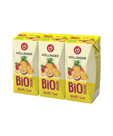 H llinger Bio Multi Sunrise Lot de 24 bo tes de 200 ml