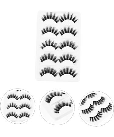 minkissy 15 Pairs artificial false eyelashes Women Makeup Supplies Thick Lashes Makeup Lashes Dense Eyelashes Unique Fake Eyelashes Women False Eyelash fiber Makeup Tools 3d curly - Buy Online on GoSupps.com