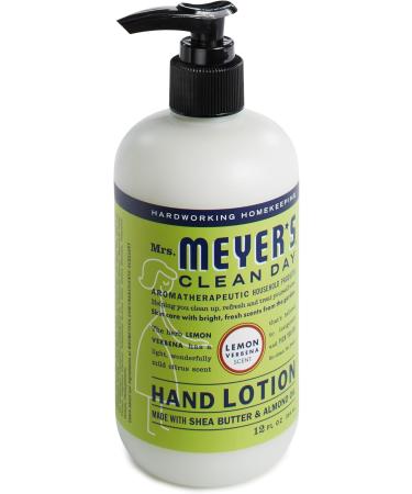 Mrs. Meyers Clean Day Hand Lotion Lemon Verbena 12 oz - Natural Moisturizer for Soft Hands | Buy Online Internationally - Buy Online on GoSupps.com