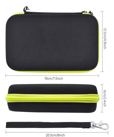 Kavolet Shaver Storage Case EVA Portable Shaver Travel Case Hard Travel Carrying Case Protective Cover for Shaver - Buy Online on GoSupps.com