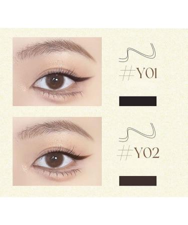 Crayon de mascara inf rieur double pointe eye-liner ultra-fin mascara double pointe imperm able stylo de mascara inf rieur longue dur e anti-transpiration et sans maquillage black - Buy Online on GoSupps.com