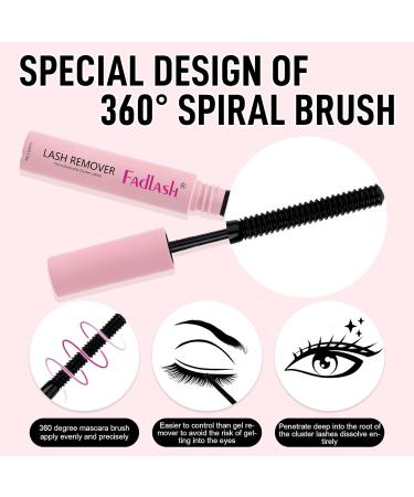 FADLASH Sensitive Skin Eyelash Glue Remover Cream 5ml - Gentle Lash Extension Cleanser - Buy Online on GoSupps.com