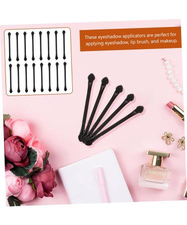 Baluue 30pcs Double Ended Eye Shadow Stick Makeup Blending Sponge Eyeshadow Blending Brush Black Plastic - Buy Online on GoSupps.com