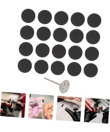 RORPOIR 1 Set Nail Polishing Sheets Nail Disc Bit Nail Sanding Slices Replacement Sandpaper Pad Manicure Grinding Slices Foot Sanding Pad Stainless Steel Appendix Electric - Buy Online on GoSupps.com