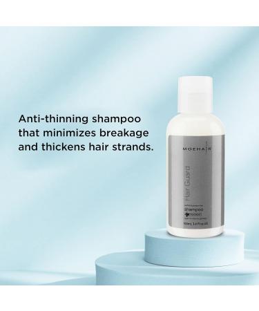 MOEHAIR Travel Hair Guard Shampoo for Hair Loss | Sulfate & Paraben Free | Nourish & Strengthen Color Treated Hair | 3.4 Oz Travel Size - Buy Online on GoSupps.com