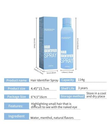 Hair Identifier Spray for Face Shaving Hair Identifier Spray for Face Dermaplaning Hair Identifier Spray Facial Hair Identifier Spray for Dermaplaning - Buy Online on GoSupps.com