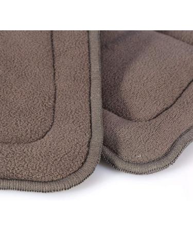 Buy 5 Layers Bamboo Charcoal Cloth Diaper Liners | Washable & Super Absorbent Inserts for Adults (M) - International Shipping Available - Buy Online on GoSupps.com