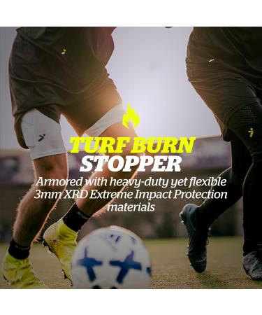 Storelli Unisex Bodyshield Impact Protection Crushed Shorts | Waded Soccer Compression Pants | Enhanced Lower Body Protection for Athletes - Buy Online on GoSupps.com