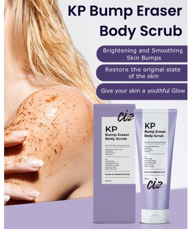 KP Bump Eraser Body Scrub - Plant-Based Exfoliating Treatment for Keratosis Pilaris & Strawberry Legs - Buy Online on GoSupps.com