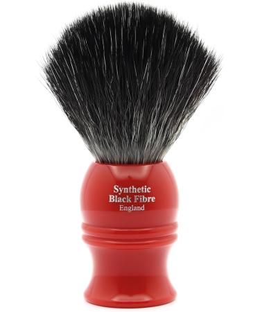 Edwin Jagger Eco-Friendly Vegan Exfoliating Shaving Brush - Red - Buy Online on GoSupps.com