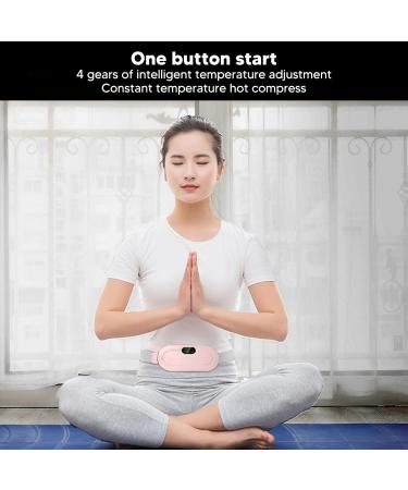 Uterus Heating Belt for Menstruation | Acupressure Massage & Vibration | USB 4 Gears - Comfort & Relief for Women - Buy Online on GoSupps.com