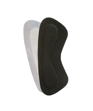 Kaps shoe insoles anti-slip heel cushion gel heel pad heel holder for a better fit in the shoe - black