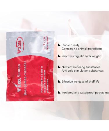 GLOGLOW Pig Dilution Powder - Portable Boar Semen Extender for Livestock Farm - Cold Resistance Formula - Long Lasting Performance - Buy Online on GoSupps.com