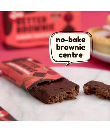 Vive Better Brownie - Cherry Bakewell Flavour Immunity Vitamins Low Calorie Vegan Snack with Protein - 15 x 35g (Pack of 1) - Buy Online on GoSupps.com