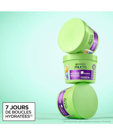  Garnier Garnier Fructis Method Curls Routine Shampoo Mask Hydrating Spray with Hyaluronic Acid and Shea Butter - Buy Online on GoSupps.com