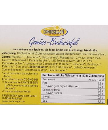  Erntesegen Erntesegen Organic Coffee Cubes (1 x 66g) - Buy Online on GoSupps.com