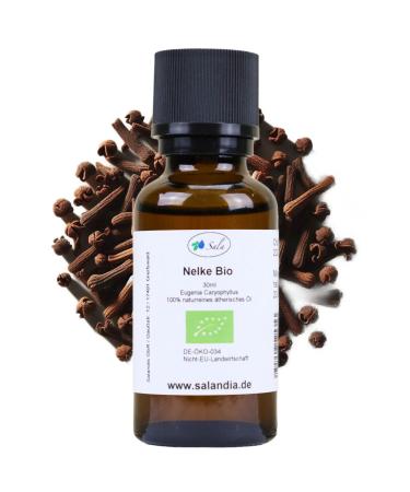 SALA Sala Organic Clove Essential Oil - Natural Flavour - To be consumed - 30ml