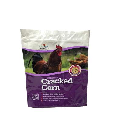 Manna Pro Chicken Scratch | USA Purple Corn, Treat for Chicken Coop, Duck Food, Chicken Supplies | 10 Pounds - Buy Online on GoSupps.com