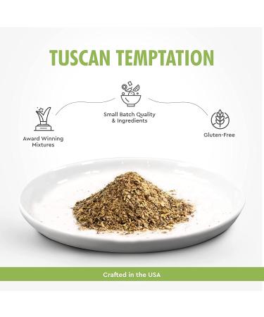 Tuscan Temptation Italian Seasoning 7.5 oz - Gluten-Free Blend of Herbs & Spices for Pasta, Pizza, Meatballs & More by Rockin Rubs - Buy Online on GoSupps.com