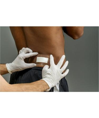 Nexcare Tegaderm + Pad Transparent Dressing - 5 Pack Waterproof & Breathable 7-Day Hold for Safe Bathing | International Shipping Available - Buy Online on GoSupps.com