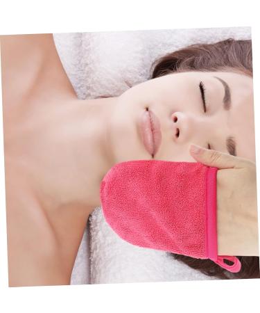 Shop 4pcs Cleansing Fingertips Makeup Remover Cloths - Exfoliating Face Towel & Mitts for Gentle Hair & Skin Care - Buy Online on GoSupps.com