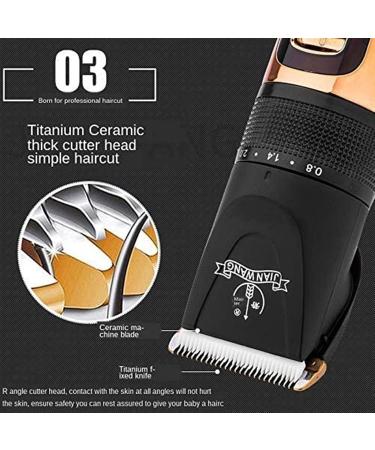 Cordless Rechargeable Hair Clippers - 11-Piece Family Haircut Kit | Perfect Christmas Gift for Men Dads & Boyfriends - Buy Online on GoSupps.com