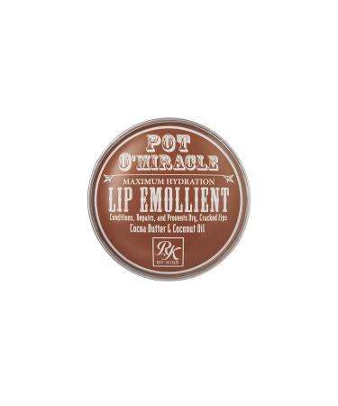 Ruby Kisses Pot O' Miracle Maximum Hydration Cocoa Butter & Coconut Oil Lip Emollient 2 Pack - Moisturizing Lip Treatment - Buy Online on GoSupps.com