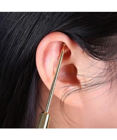 Facial Roller Massager D tecteur de points d'acupuncture Oreille faciale Acupoints Printemps Aiguille Roller Massage pour le corps et le visage Rouleau Massage Visage(Couleur : Or) - Buy Online on GoSupps.com