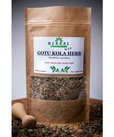 Gotu Kola Tea Dried Herb Loose Leaf - 50g - Centella asiatica Hydrocotyle Pennywort - Herbal Remedies by J. - Wakrotka