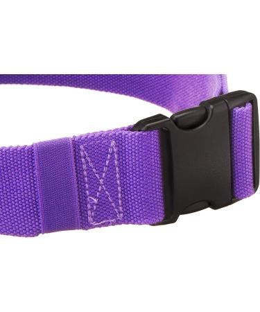Gait Belt with Plastic Buckle by LiftAid - 60 x 2 Purple Transfer & Walking Aid for Therapists, Nurses & Home Care - Buy Online on GoSupps.com