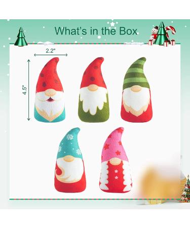 BIUBIUCAT Christmas Catnip Toys - 5PCS Interactive Kitten Chew Plush Gift Set - Buy Online on GoSupps.com