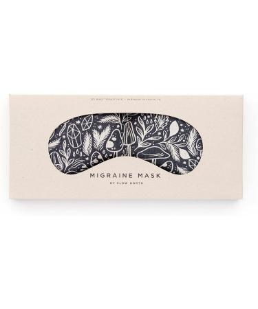Slow North Eye Mask - Handmade in USA for Better Sleep, Eye Strain, Migraine Relief - Mystical Mushroom Design - Buy Online on GoSupps.com