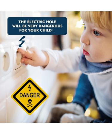 Kimsky Child Safety Sockets - 30-Piece Set with Rotary Mechanics & Adhesive Tape | Baby & Kids Socket Protection - Buy Online on GoSupps.com