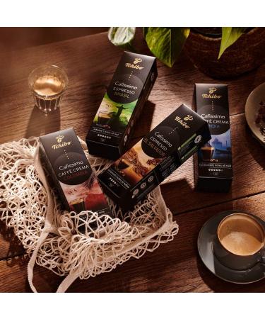 TCHIBO CAFISSIMO Caff Crema Colombia Coffee Capsules - 384 Sustainable & Fair Trade 8g Packs Expressive Flavor with Lime - Shop Internationally - Buy Online on GoSupps.com