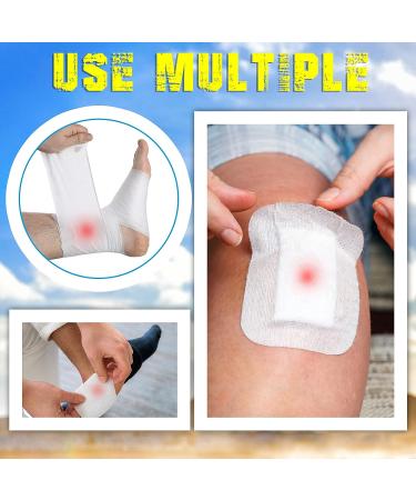 Non-Woven Stretch Tape Adhesive Bandage Roll 2x15yd Breathable Cohesive Wrap - 45ft Pack - Buy Online on GoSupps.com