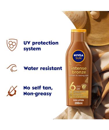Buy DEEP TANNING Carotene Sun Lotion SPF6 - 200ml | International Shipping Available - Buy Online on GoSupps.com