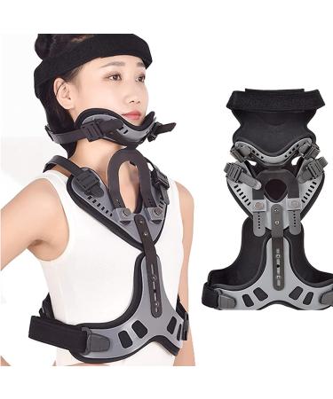 Pailon adjustable head and neck breast orthosis spinal orthesis-fixation support back correction holder for shaping and relieving pain in the shoulder back and neck