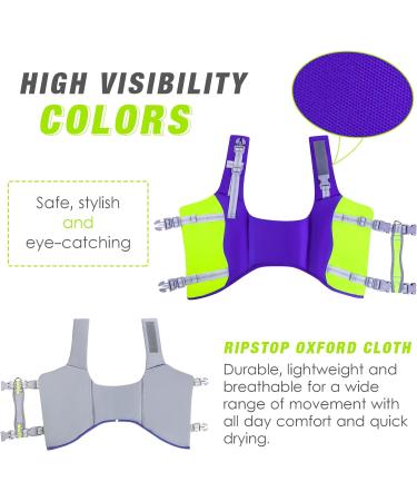 Siivton Dog Life Jacket - Ripstop Vest for Boating & Swimming | Adjustable & Reflective | Buoyancy Rescue Handle | X-Large - Buy Online on GoSupps.com