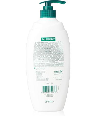 Palmolive Naturals Kids Almond & Milk Shower Gel 750ml - Dermatologically Tested Formula with Natural Almond & Aloe Vera Extracts - Buy Online on GoSupps.com