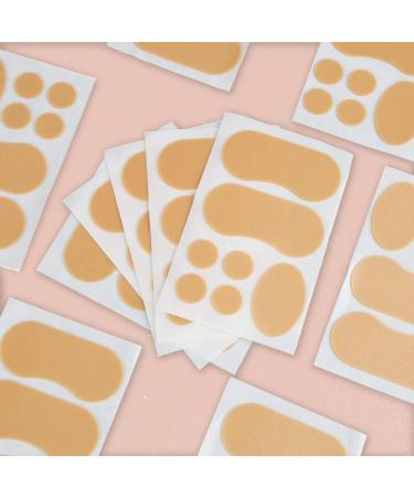 Moleskin Foot Care Tape Patches - Waterproof Soft Foam Sticker for Chafing Pain Relief and Blister Prevention - 15 Sheets (7pcs Each) - Buy Online on GoSupps.com