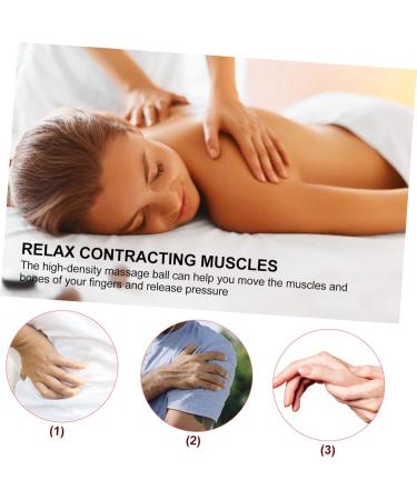 Fomiyes Hand-Held Massage Globe Ball - 6.5x6.1cm Red | Perfect for Women s Fitness Gymnastics & Athlete Training | International Shipping Available - Buy Online on GoSupps.com