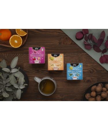 Yogi Organic Natural Digestion 100% Organic Fennel Cardamom and Anise Infusion 12 Heat-sealed and staple-free sachets 21 - Buy Online on GoSupps.com