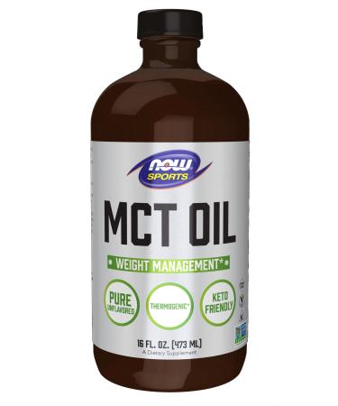 Now Foods Sports MCT Oil Unflavored 16 fl oz (473 ml)