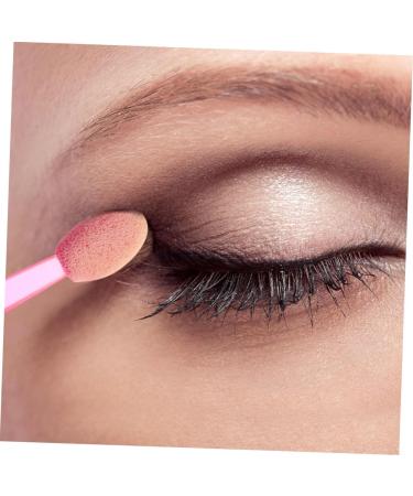 BIUDECO 50pcs Double Ended Eyeshadow Brush Liquid Foundation Makeup Face Powder Kit Eye Shadow Pink Emulsion - Buy Online on GoSupps.com