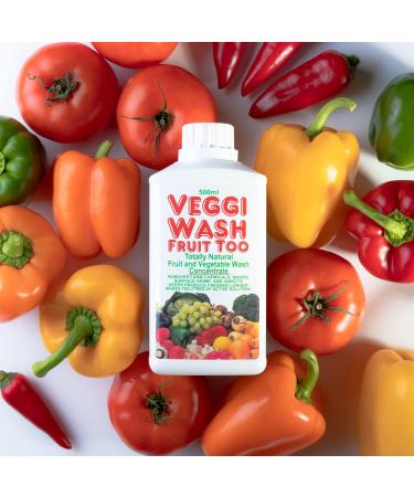 Food Safe Veggi Wash Concentrate 500ml - Natural and Effective Solution - Buy Online on GoSupps.com